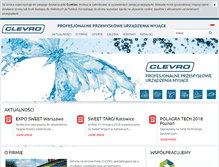 Tablet Screenshot of clevro.pl